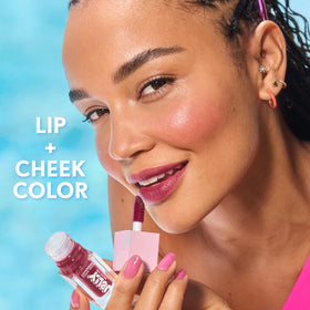 COVERGIRL label with cruelty-free badge showing vegan, Leaping Bunny-approved formula