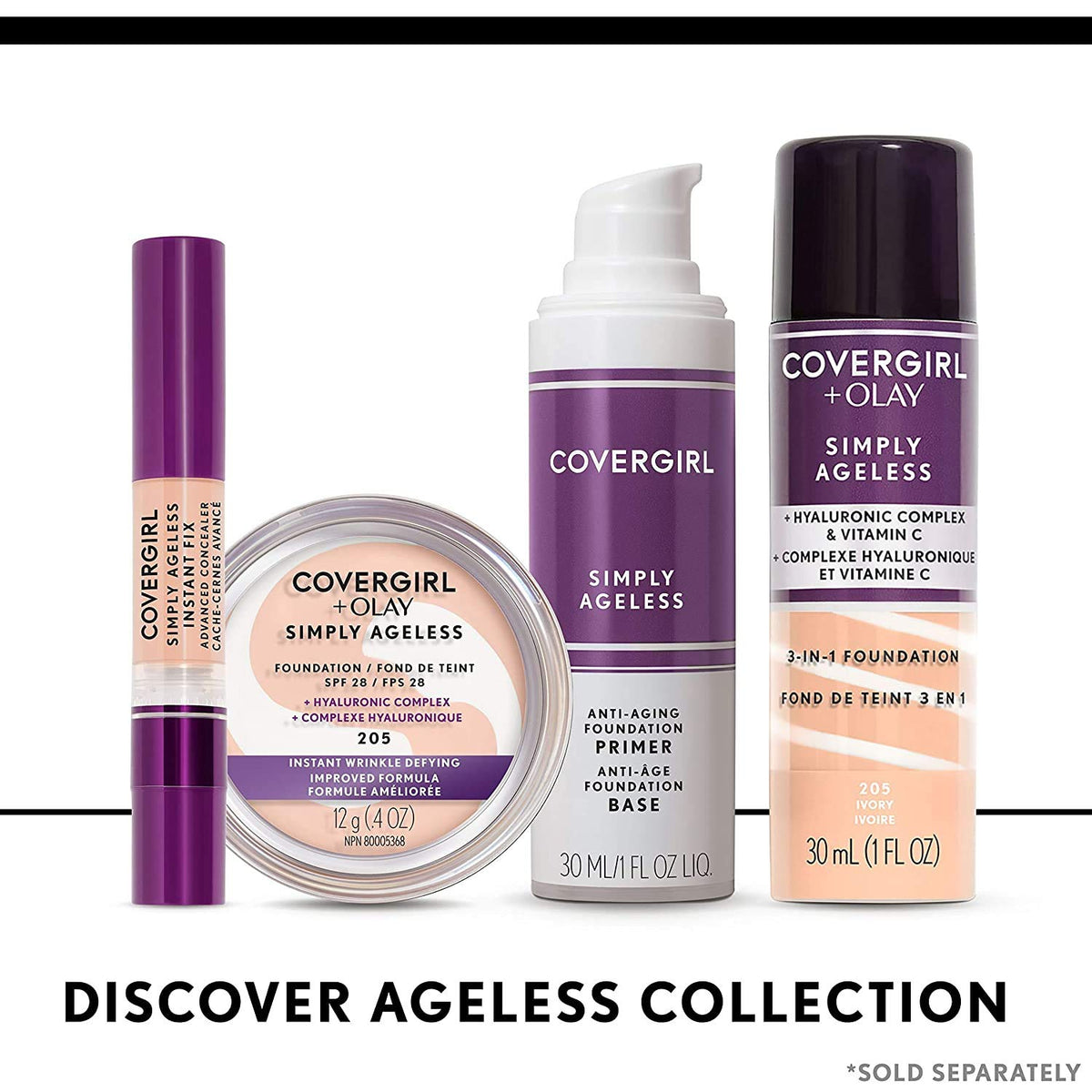 COVERGIRL primer applied under foundation demonstrating smoother makeup base