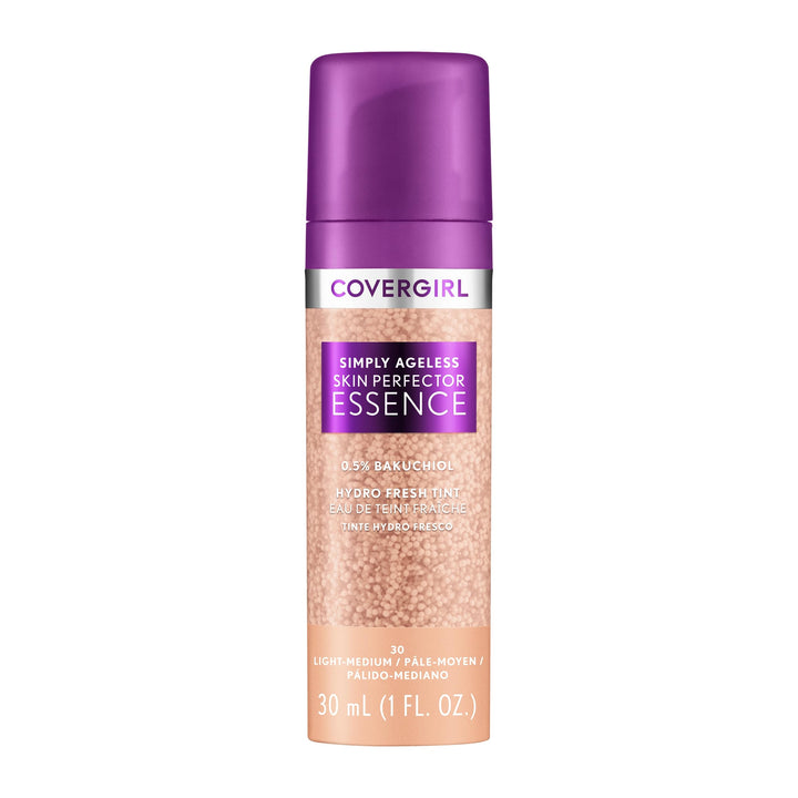 COVERGIRL front bottle showing product and shade for radiant finish