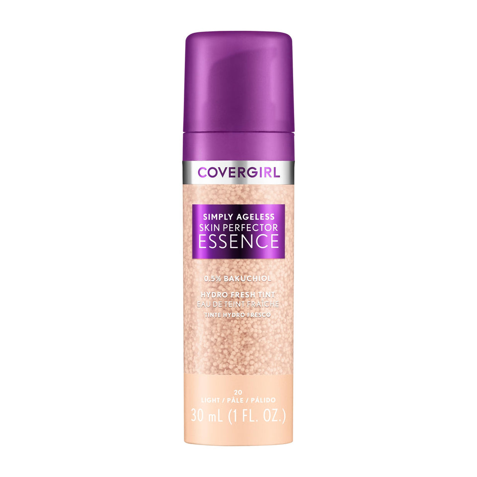 COVERGIRL front packaging showing product and shade 20 Light for fresh finish