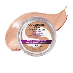 COVERGIRL front packaging showing shade and SPF 28 for easy selection