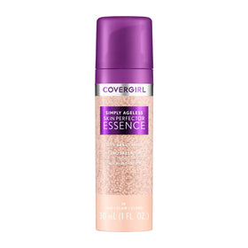 COVERGIRL front packaging of Simply Ageless Skin Perfector for easy shelf recognition