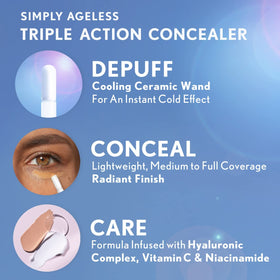 COVERGIRL product with hyaluronic vitamin c niacinamide ingredient visual