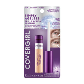 COVERGIRL in a bathroom vanity lifestyle setting conveying everyday use and refreshed look