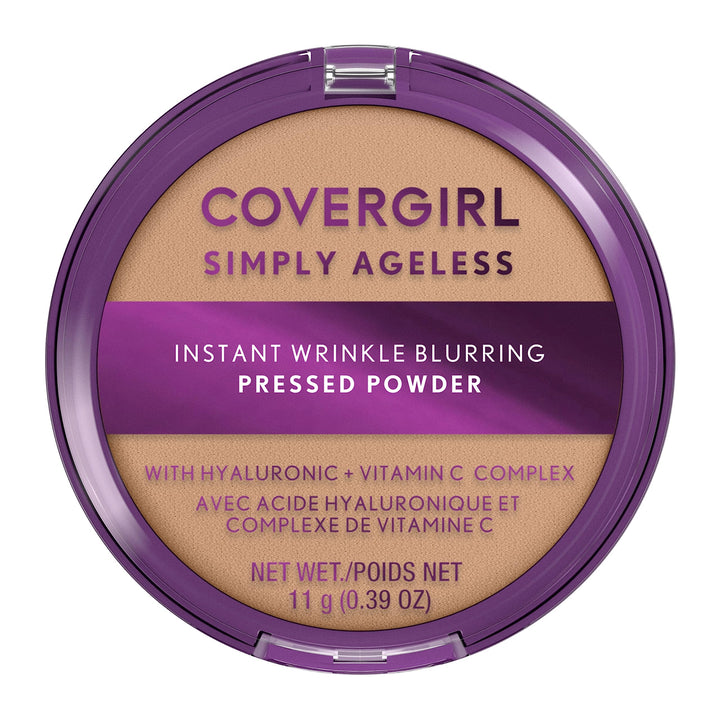 COVERGIRL compact front view showing sleek packaging and travel convenience