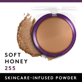 COVERGIRL open pan of Soft Honey powder displaying smooth surface