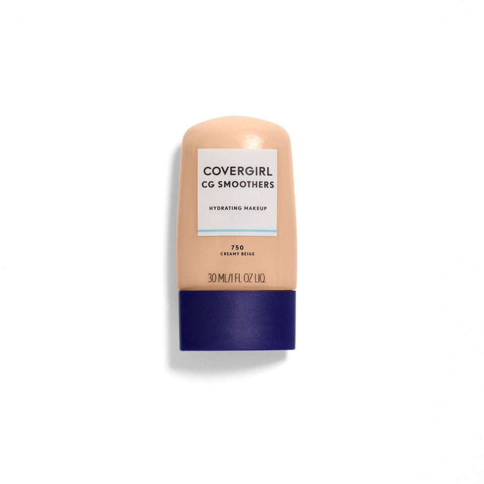 COVERGIRL Smoothers front packaging showing product name and shade benefits