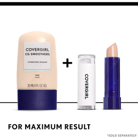 COVERGIRL product on bathroom vanity in lifestyle scene for daily routine appeal