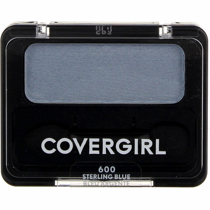 COVERGIRL front packaging showing sterling blue trio and mirror for travel-ready application