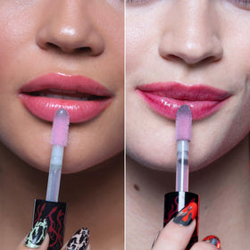 COVERGIRL Hawkins Lab next to a coin demonstrating compact travel-friendly size