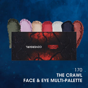 COVERGIRL palette open gatefold with two mirrors for easy on-the-go application