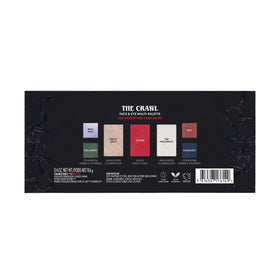 COVERGIRL palette held in hand to show compact size and travel-friendly convenience
