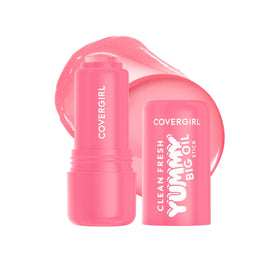 COVERGIRL Sugar Poppy front packaging showing glossy pink finish and shade name