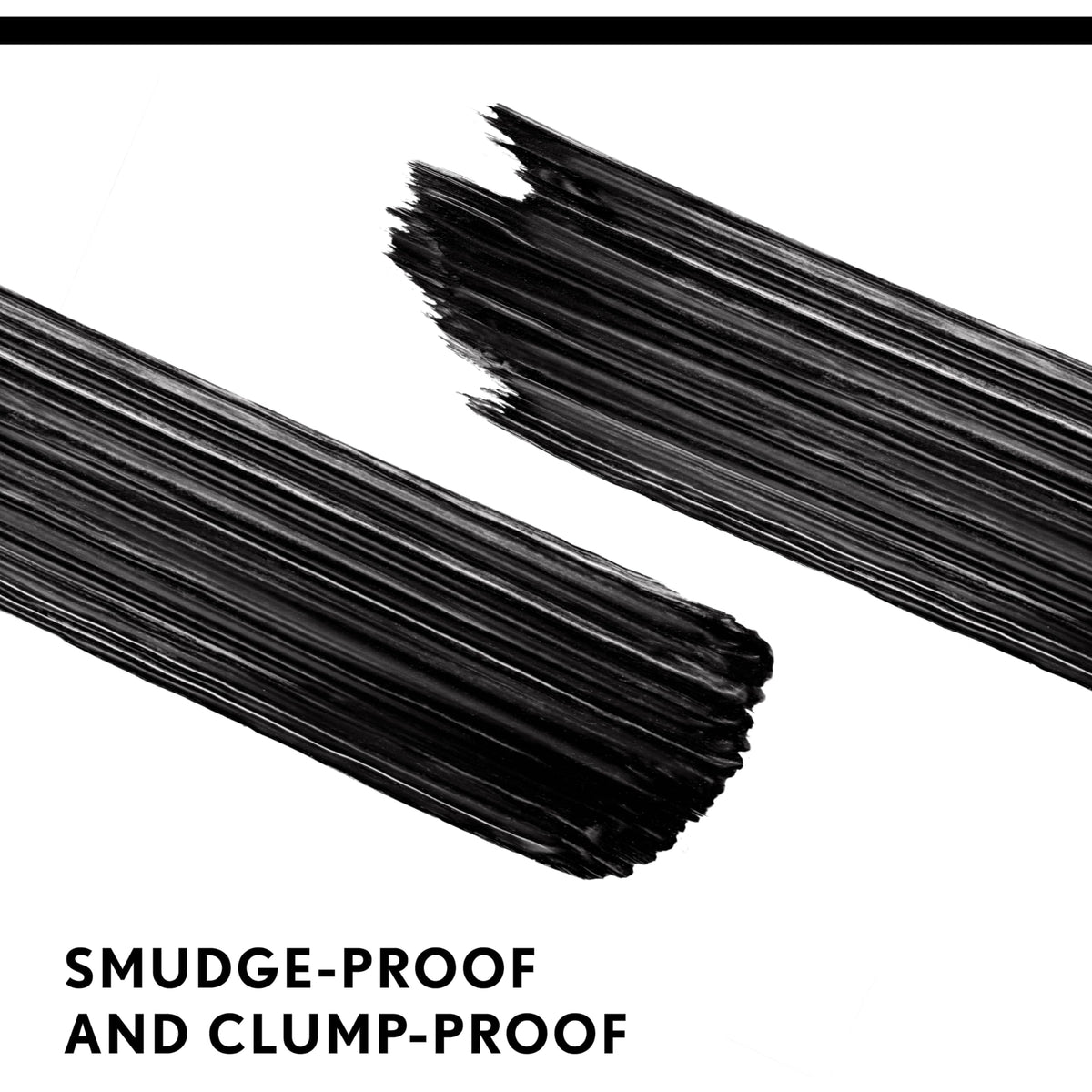 COVERGIRL mascara swiped on lashes for one-coat length and bold definition