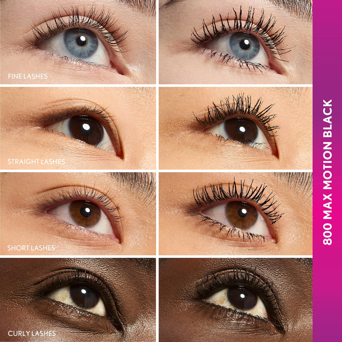 COVERGIRL tapered wand close-up for precise application and lash reach