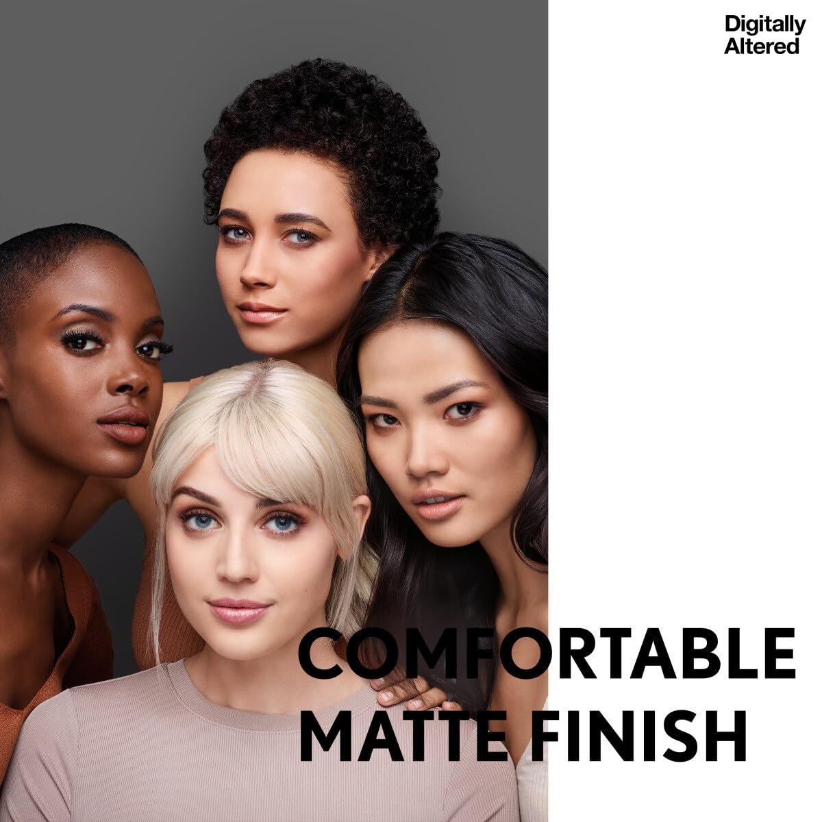 COVERGIRL brush applying foundation for even coverage and blended finish
