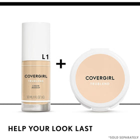 COVERGIRL back label and packaging showing ingredient clarity benefit