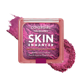 COVERGIRL compact front view showing Berry Punch color and packaging benefits