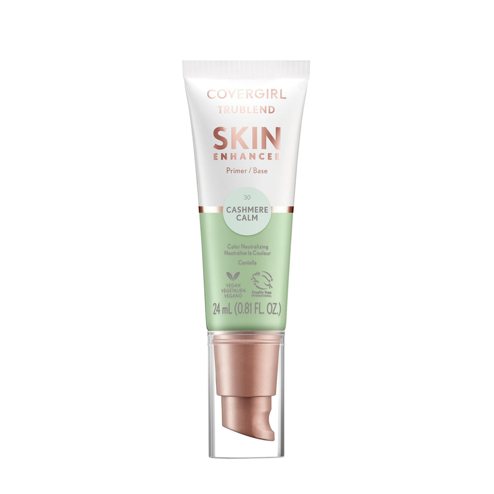 COVERGIRL TruBlend Cashmere Calm tube front view showing packaging and size