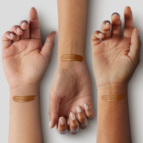 COVERGIRL label close-up highlighting shade name and cruelty-free certification