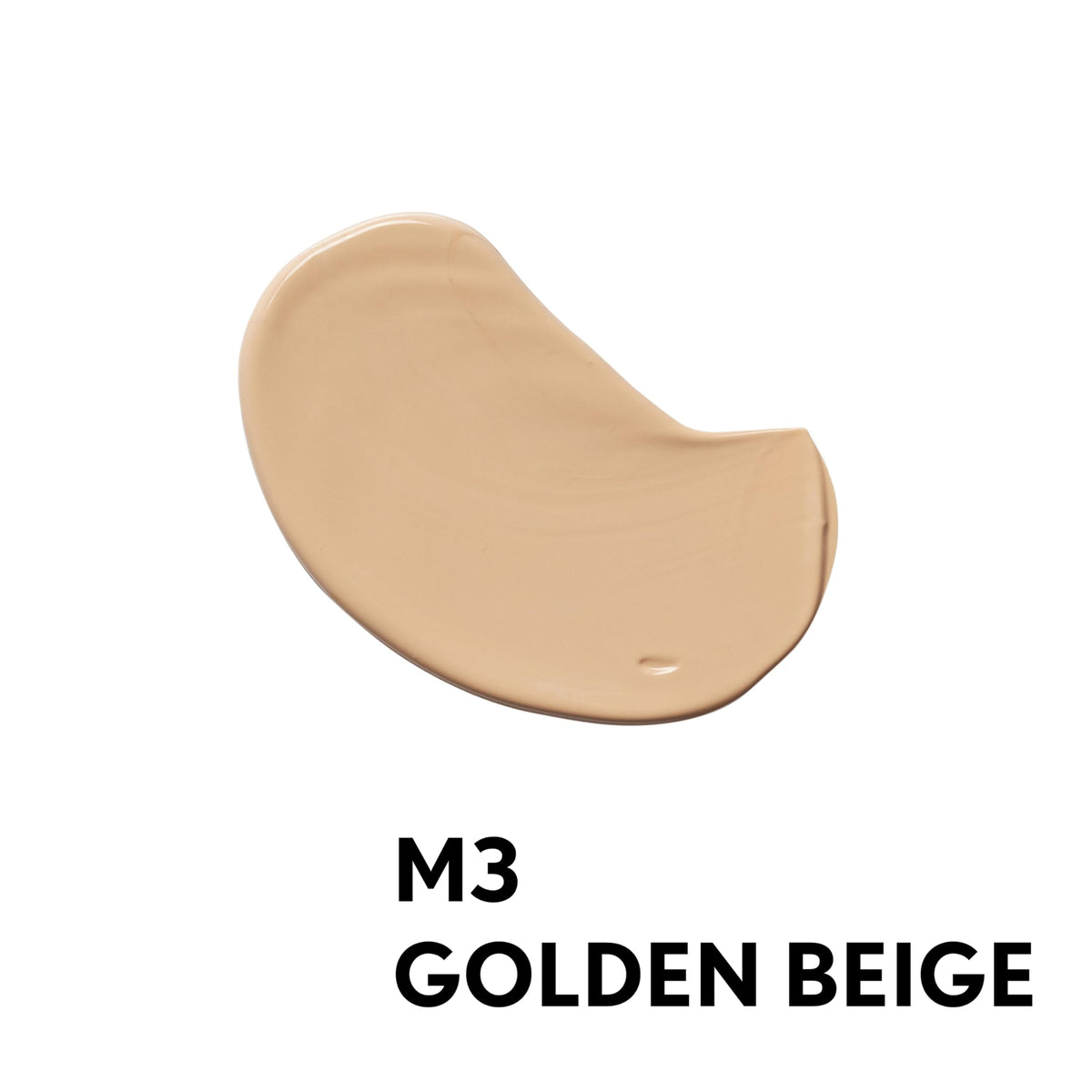 COVERGIRL truBLEND single drop of M3 Golden Beige showing smooth finish benefit