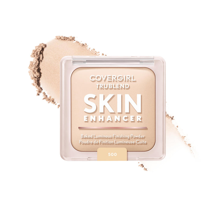 COVERGIRL compact front view showing sleek packaging and portability benefits