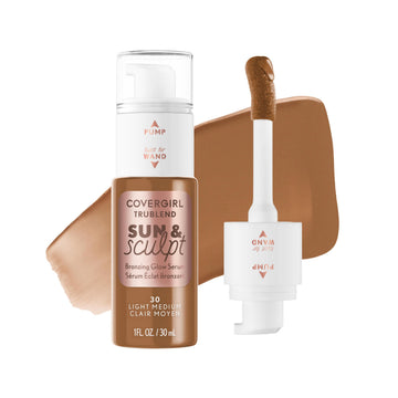 COVERGIRL front packaging showing sleek bottle and branding for shelf appeal