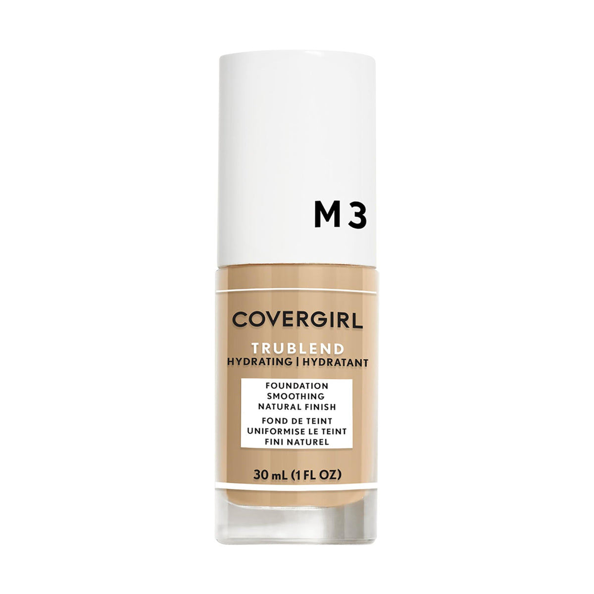 COVERGIRL truBLEND front packaging showing label and shade identification