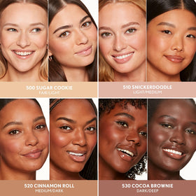 COVERGIRL hyaluronic acid graphic highlighting hydration benefit for skin