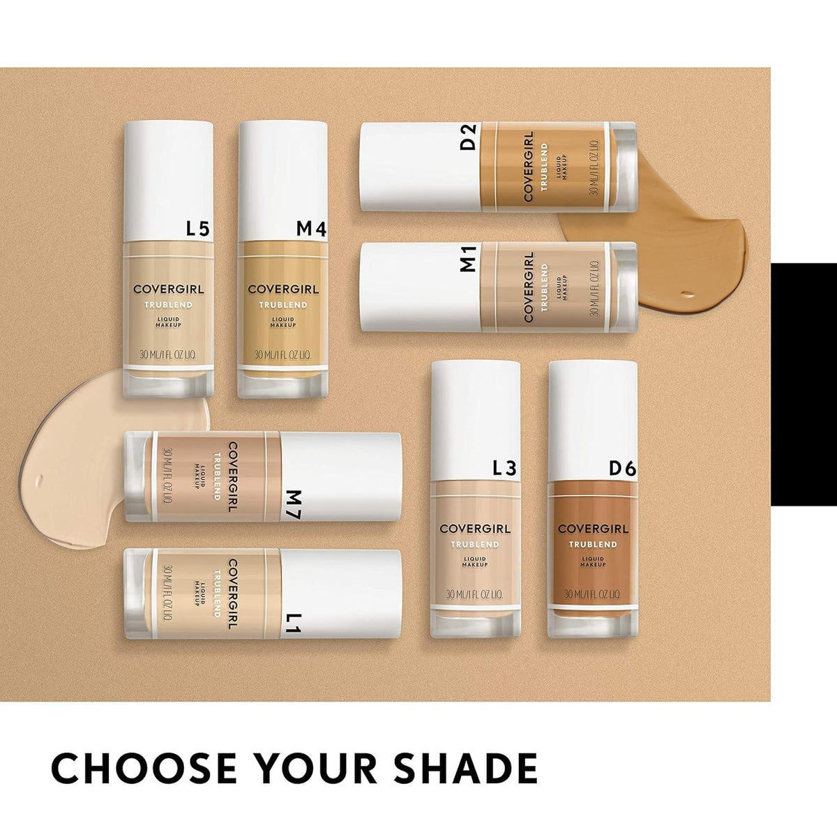 COVERGIRL foundation next to makeup bag suggesting everyday portability