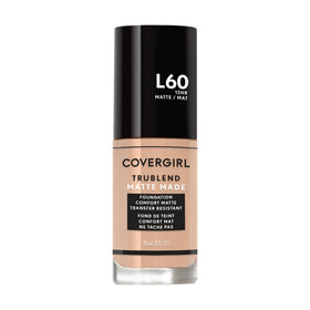 COVERGIRL front packaging showing bottle and matte finish benefit