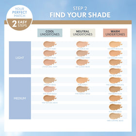 COVERGIRL TruBlend Matte Made held in hand to show size and travel-friendly 1 fl oz