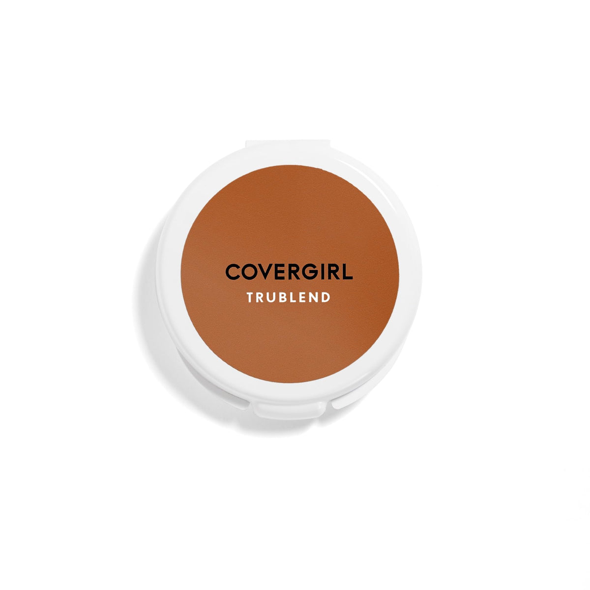 COVERGIRL compact front view showing sleek packaging and portable size
