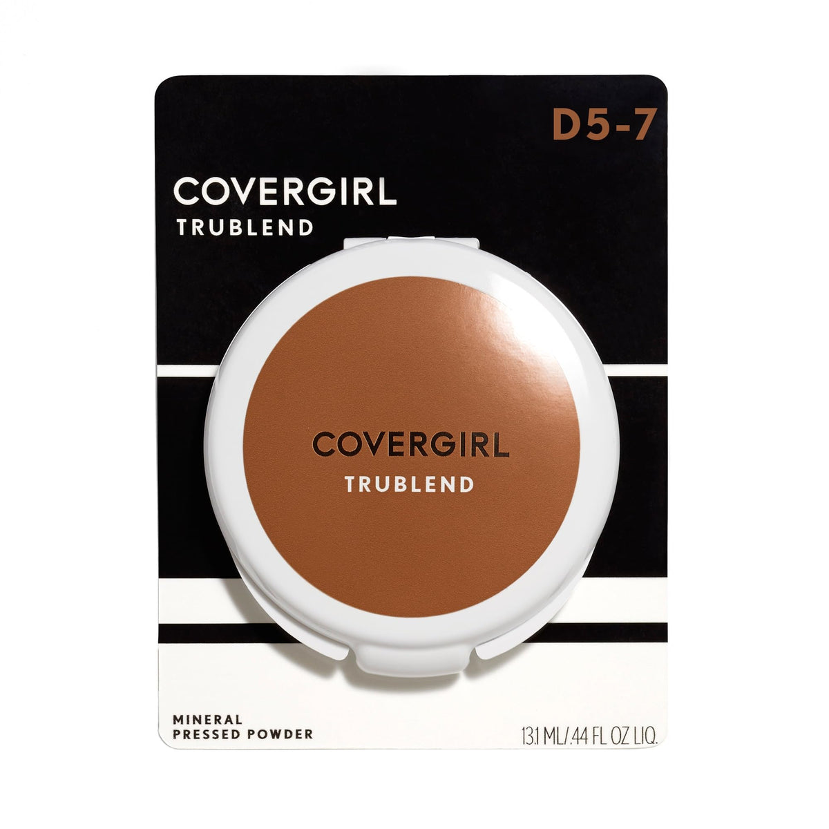COVERGIRL product label close-up highlighting ingredients and dermatologically tested note