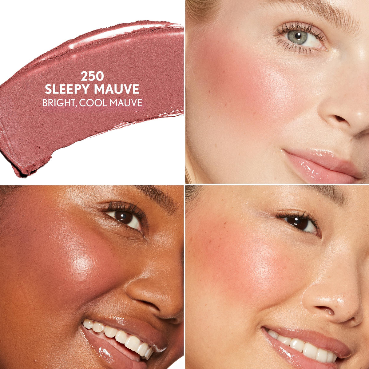 COVERGIRL close-up of creamy Trublend texture showing smooth blendability