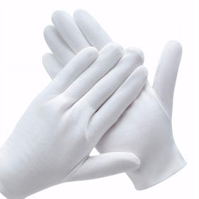 COYAHO front pack view showing all white cotton gloves, clear organization and value