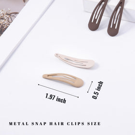 Cptots close-up of water-drop shaped clip highlighting secure grip and neat profile