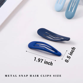 Cptots close-up of water-drop shaped clip highlighting comfortable hold