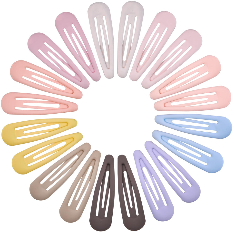 Cptots front packaging showing 20 matte snap clips, easy storage and selection