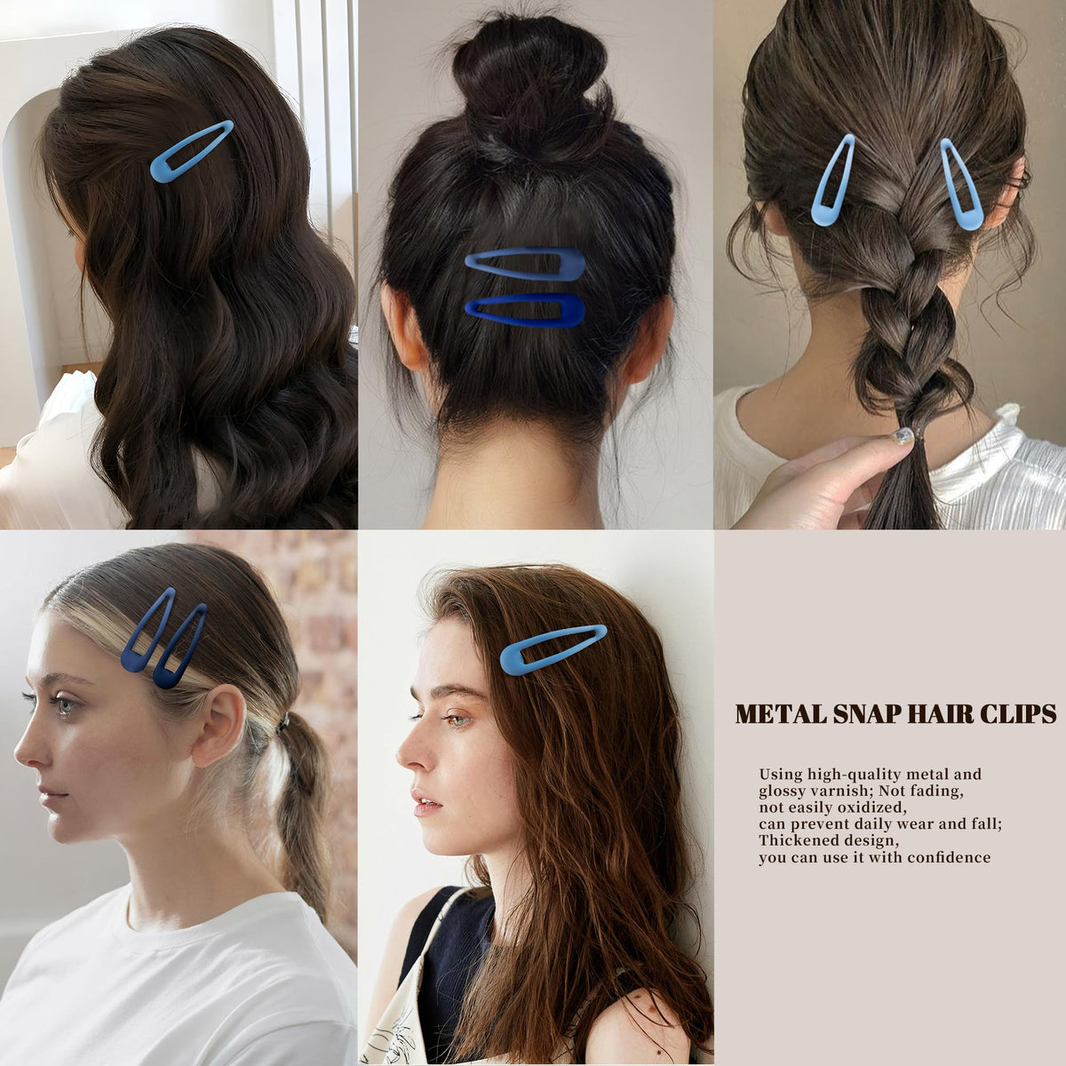 Cptots clips styled with outfit demonstrating wearable color coordination