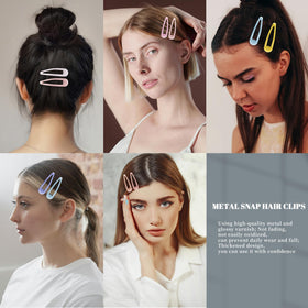 Cptots clips styled at wedding, adds subtle decorative hold and polish