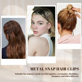 Cptots twenty clips spread out, ready-to-use convenience for styling
