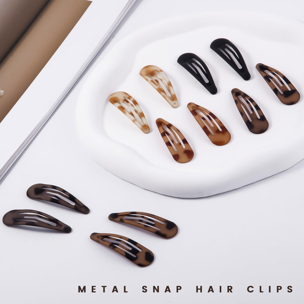 Cptots matte black clip texture close-up highlighting smooth finish and low-glare aesthetic
