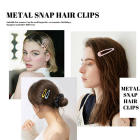 Cptots two clips paired by color, quick matching for outfits