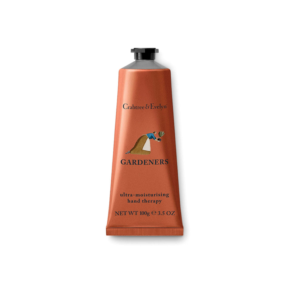 Crabtree & Evelyn front packaging showing tube and label, highlights premium design