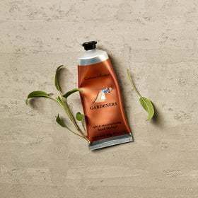Crabtree & Evelyn cream texture close-up demonstrating smooth, nourishing consistency