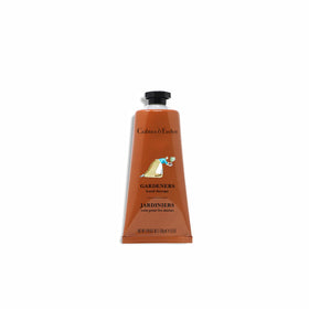 Crabtree & Evelyn applied to gardener's hands showing restored softness and protection