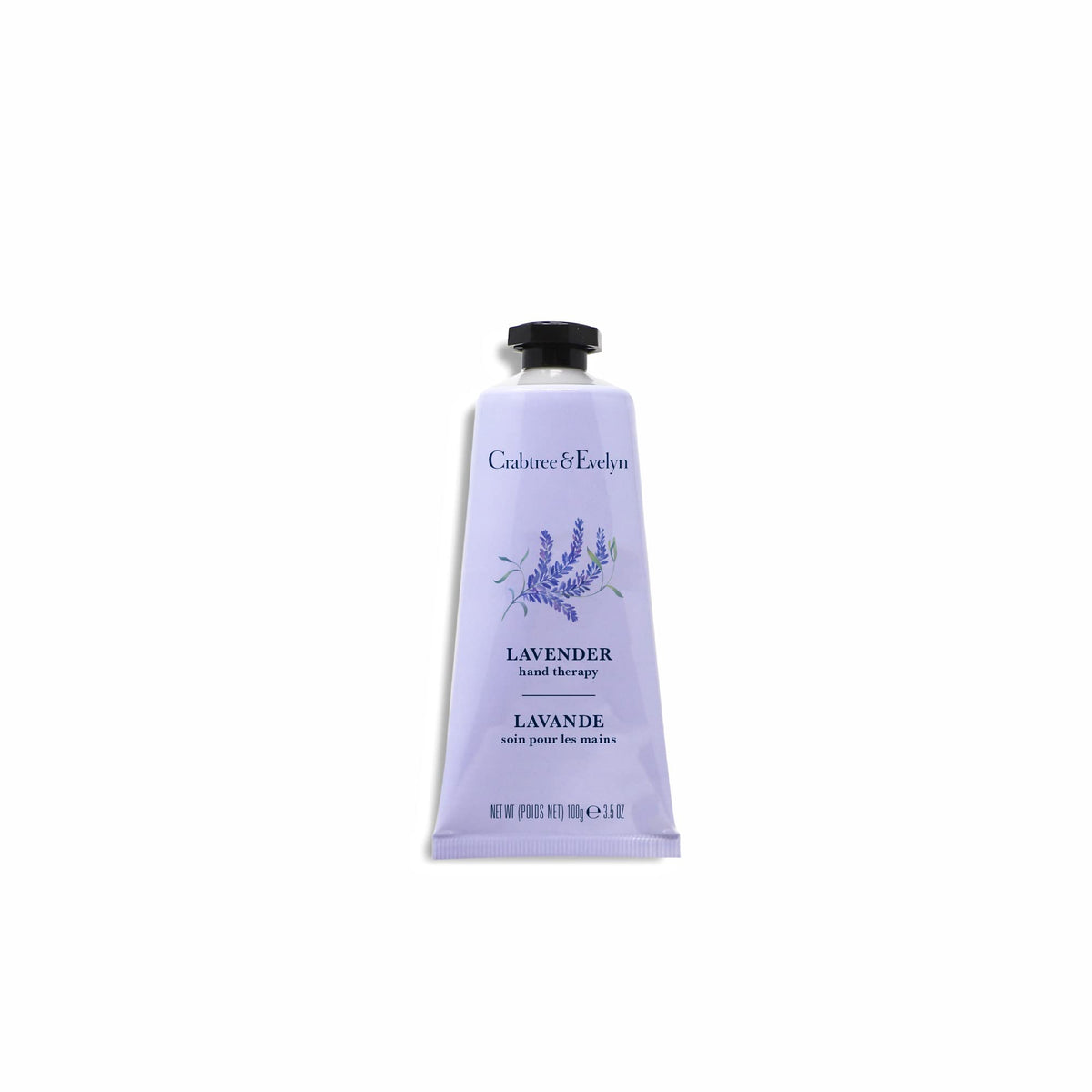 Crabtree & Evelyn product in use on hands, moisturizer smoothing skin and conditioning nails