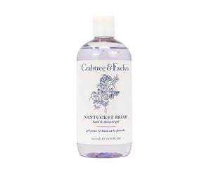 Crabtree & Evelyn front bottle view showing Nantucket Briar label and fragrance