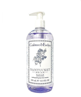 Crabtree & Evelyn front packaging showing product label and elegant bottle, highlights signature scent